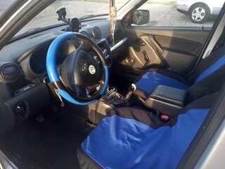 2015 Lada (ВАЗ) Granta I, серебристый, 350000 рублей, вид 5