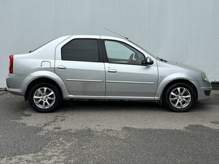 2012 Renault Logan I Рестайлинг, серый, 385000 рублей, вид 4