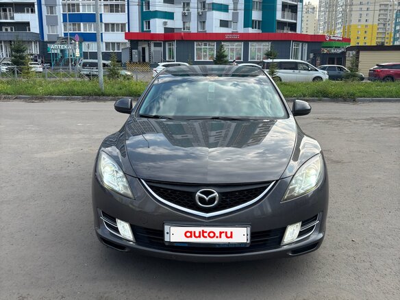 2010 Mazda 6 II (GH) Рестайлинг, серый, 850000 рублей - вид 1