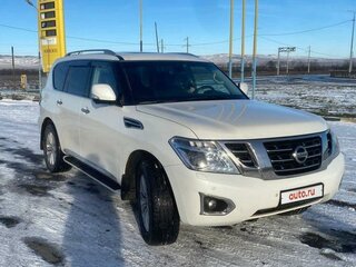 2014 Nissan Patrol VI (Y62) Рестайлинг, белый, 3150000 рублей, вид 2