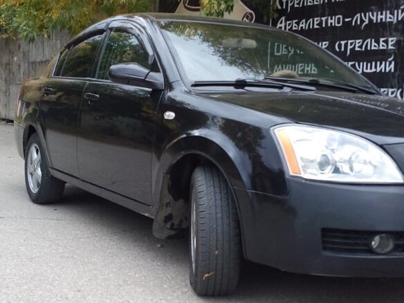 2006 Chery Fora (A21), чёрный, 250000 рублей - вид 1