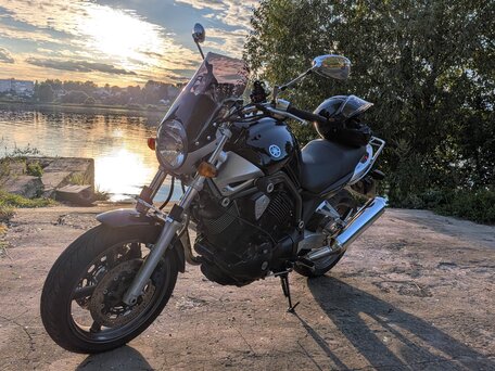 2003 Yamaha BT1100 Bulldog, чёрный, 540000 рублей, вид 3