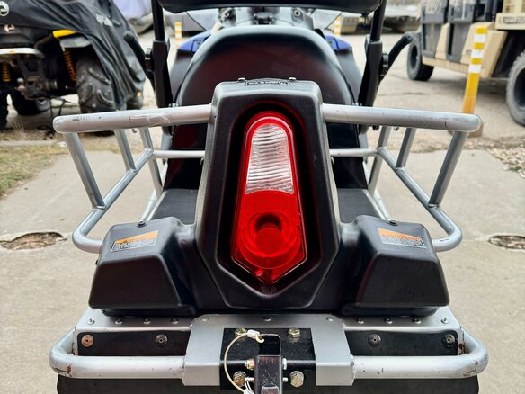2008 Polaris Widetrak IQ, синий, 1100000 рублей - вид 4