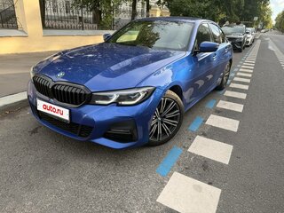 2021 BMW 3 серии 320d xDrive VII (G2x), синий, 3650000 рублей, вид 2