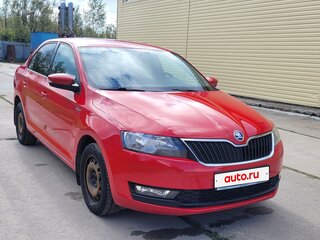 2019 Skoda Rapid I Рестайлинг, красный, 1400000 рублей, вид 3