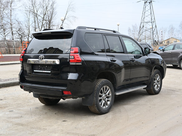 2020 Toyota Land Cruiser Prado 150 Series Рестайлинг 2, чёрный - вид 7