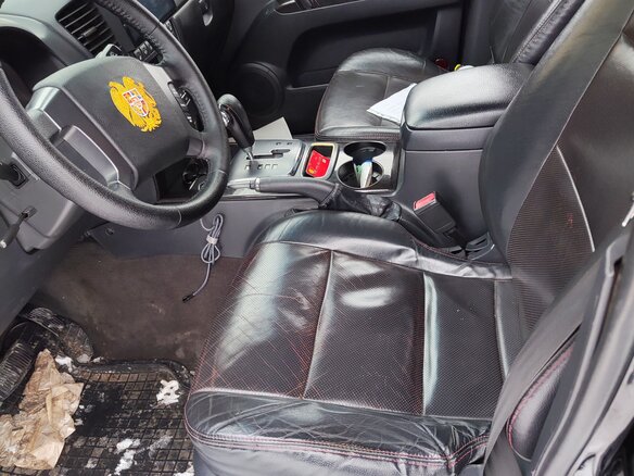 2007 Kia Sorento I Рестайлинг, чёрный, 720000 рублей - вид 1
