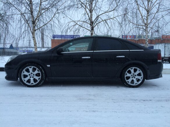 2006 Opel Vectra C Рестайлинг, чёрный - вид 4