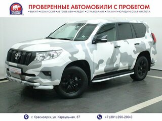2021 Toyota Land Cruiser Prado 150 Series Рестайлинг 3, белый, 5595000 рублей, вид 1