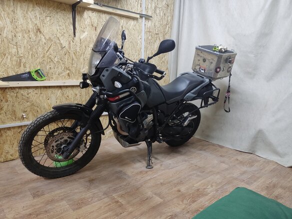 2008 Yamaha XT660Z Tenere, чёрный, 411000 рублей - вид 3