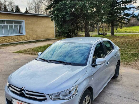 2014 Citroen C-Elysee I, серебристый, 310000 рублей