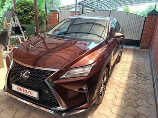2017 Lexus RX 200t IV, коричневый, 3600000 рублей, вид 2