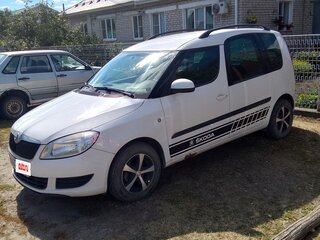 2013 Skoda Roomster I Рестайлинг, белый, 800000 рублей, вид 2