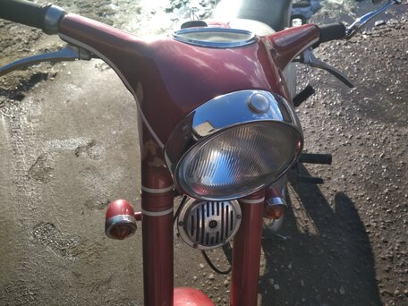 1967 Jawa 250, пурпурный, 256252 рублей, вид 5