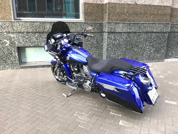 2012 Harley-Davidson CVO, синий - вид 5