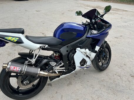 2008 Yamaha YZF-R6, чёрный, 500000 рублей, вид 2