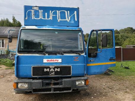 1999 MAN 8, синий, 750000 рублей, вид 1