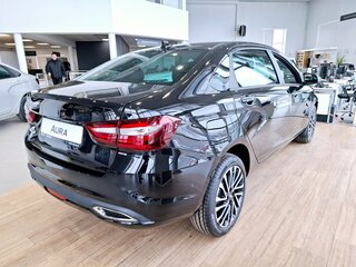 2024 Lada (ВАЗ) Aura, чёрный, 2795500 рублей, вид 3