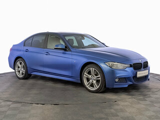 2018 BMW 3 серии 330i xDrive VI (F3x) Рестайлинг, синий, 2995000 рублей, вид 3