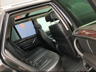 2005 BMW X5 4.4i I (E53) Рестайлинг, чёрный, 1450000 рублей, вид 4