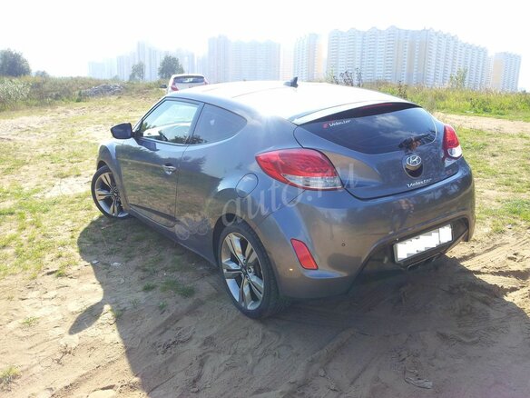 2011 Hyundai Veloster I, серый - вид 2