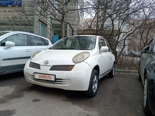 2003 Nissan March III (K12), белый, 160000 рублей, вид 1