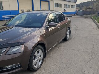 2018 Skoda Octavia III (A7) Рестайлинг, коричневый, 1650000 рублей, вид 2