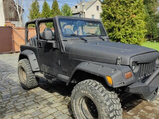 1999 Jeep Wrangler II (TJ), чёрный, 1250000 рублей, вид 1