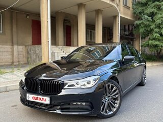 2015 BMW 7 серии Long 730Ld xDrive VI (G11/G12), чёрный, 3149000 рублей, вид 2