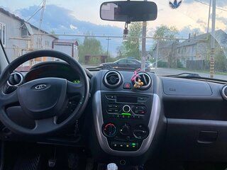2016 Lada (ВАЗ) Granta I, чёрный, 530000 рублей, вид 4