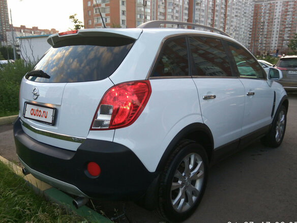 2013 Opel Antara I Рестайлинг, белый - вид 11