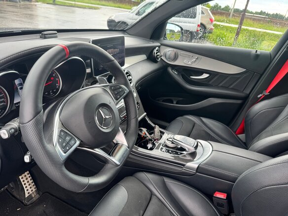2019 Mercedes-Benz GLC Coupe AMG 63 AMG S I (C253), чёрный - вид 12