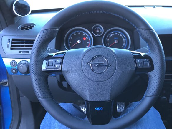 2007 Opel Astra OPC H, синий - вид 1