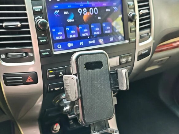 2005 Toyota Land Cruiser Prado 5-speed 120 Series, чёрный - вид 13