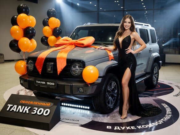 2026 Tank 300 I, серый, 4499000 рублей
