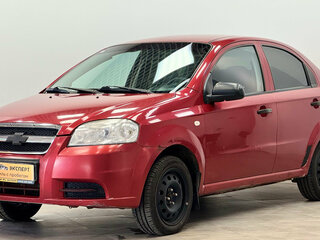 2007 Chevrolet Aveo I Рестайлинг, красный, 220000 рублей, вид 1