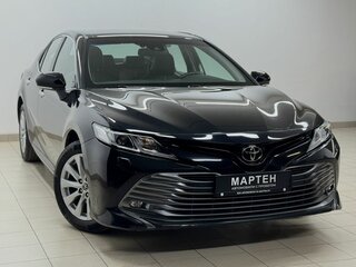 2019 Toyota Camry VIII (XV70), чёрный, 3120000 рублей, вид 3
