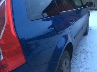 2008 Renault Megane II Рестайлинг, синий, 450000 рублей, вид 5