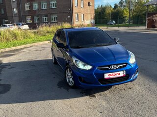 2011 Hyundai Solaris I, синий, 405000 рублей, вид 1
