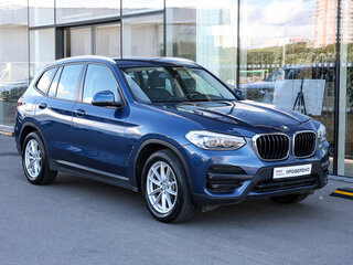 2019 BMW X3 20i xDrive III (G01), синий, 3249000 рублей, вид 3