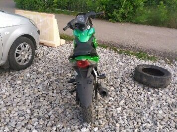 2001 ABM Jazz 125, зелёный, 30000 рублей, вид 2