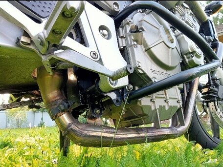 2004 Honda CB 600F Hornet, чёрный, 420000 рублей, вид 4