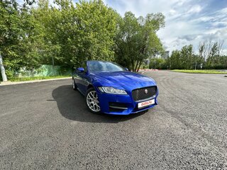 2018 Jaguar XF II, синий, 3000000 рублей, вид 2