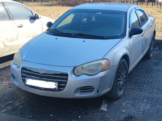 2004 Chrysler Sebring II Рестайлинг, серебристый, 280000 рублей, вид 2