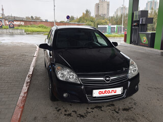 2007 Opel Astra H Рестайлинг, чёрный, 430000 рублей, вид 1
