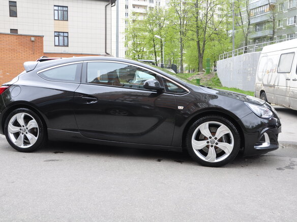 2012 Opel Astra OPC J, чёрный - вид 6