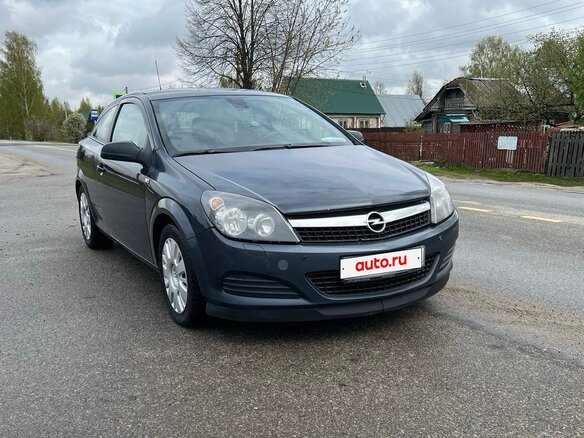 2010 Opel Astra GTC H Рестайлинг, синий, 560000 рублей - вид 2