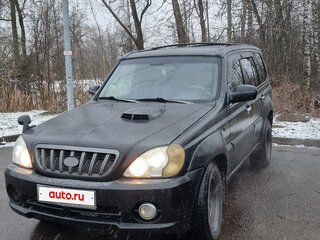 2001 Hyundai Terracan I, чёрный, 410000 рублей, вид 1