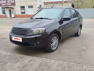 2015 Lada (ВАЗ) Granta I, чёрный, 599000 рублей, вид 1