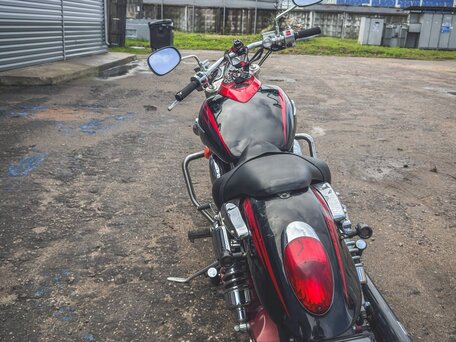 2006 Kawasaki VN1600 Vulcan, чёрный, 360000 рублей, вид 5
